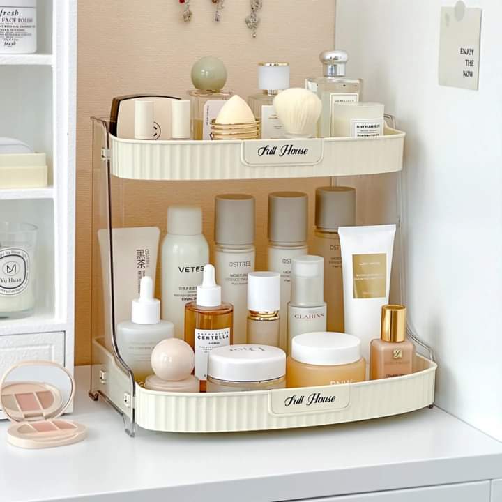 Luxury Desktop Skincare And Cosmetics Storage Organizer Myle Cart