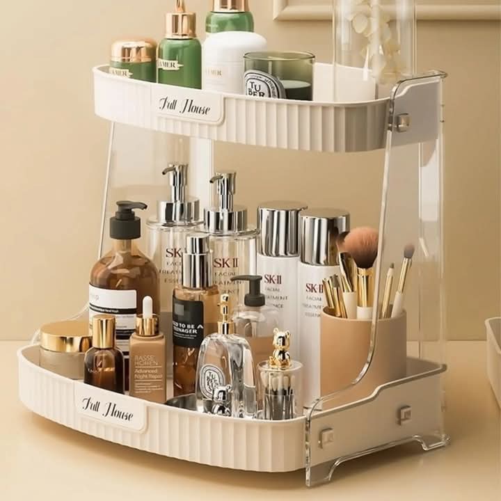 Luxury Desktop Skincare And Cosmetics Storage Organizer Myle Cart