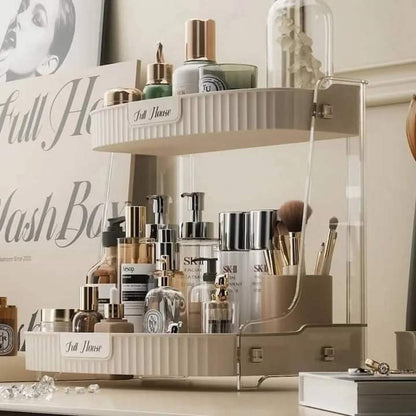 Luxury Desktop Skincare And Cosmetics Storage Organizer Myle Cart
