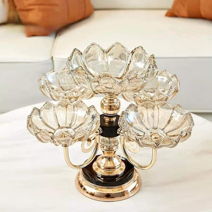 Luxury look dry fruit tray Rotating (PET Material) Myle Cart