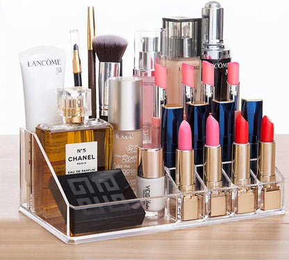 Makeup organizer, Acrylic Makeup Stand, Cosmetics Organizer, Lipsticks Organizer, Makeup Brush Holder, Brush Organizer Myle Cart