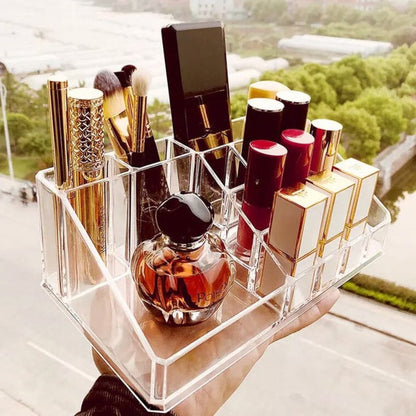 Makeup organizer, Acrylic Makeup Stand, Cosmetics Organizer, Lipsticks Organizer, Makeup Brush Holder, Brush Organizer Myle Cart