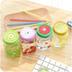 Mason jars in fruit theme Myle Cart