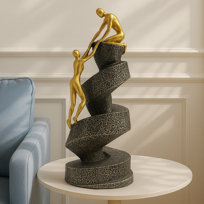 Modern Resin Décor Series – Sailboat & Premium Artistic Sculptures (19cm) Myle Cart