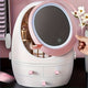 Oval Mirror Cosmetic Storage Organizer Myle Cart