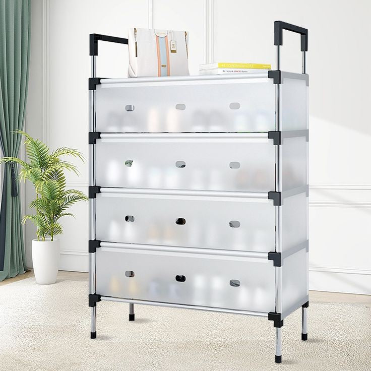 Shoe Organizer Dustproof Shoe Rack Myle Cart