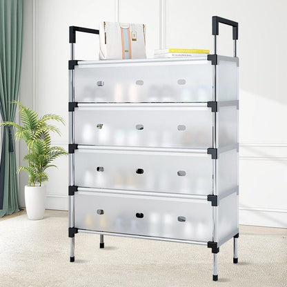 Shoe Organizer Dustproof Shoe Rack Myle Cart