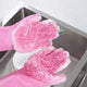 Silicon washing gloves Myle Cart