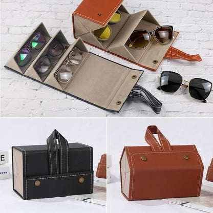 Sunglasses Organizer 4/5/6 Slots Travel Glasses Case Myle Cart