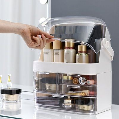 Transparent Cosmetics Storage Box Myle Cart
