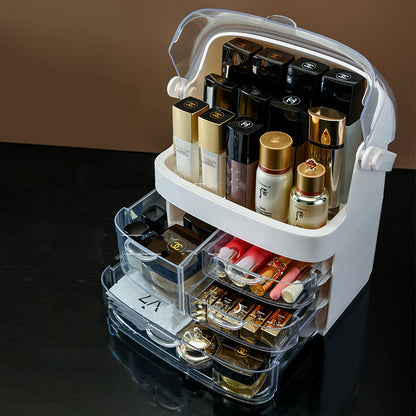 Transparent Cosmetics Storage Box Myle Cart