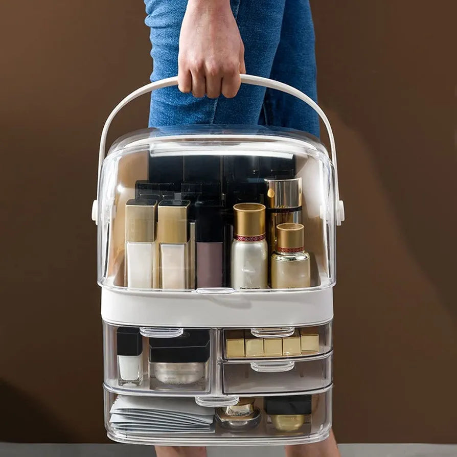 Transparent Cosmetics Storage Box Myle Cart