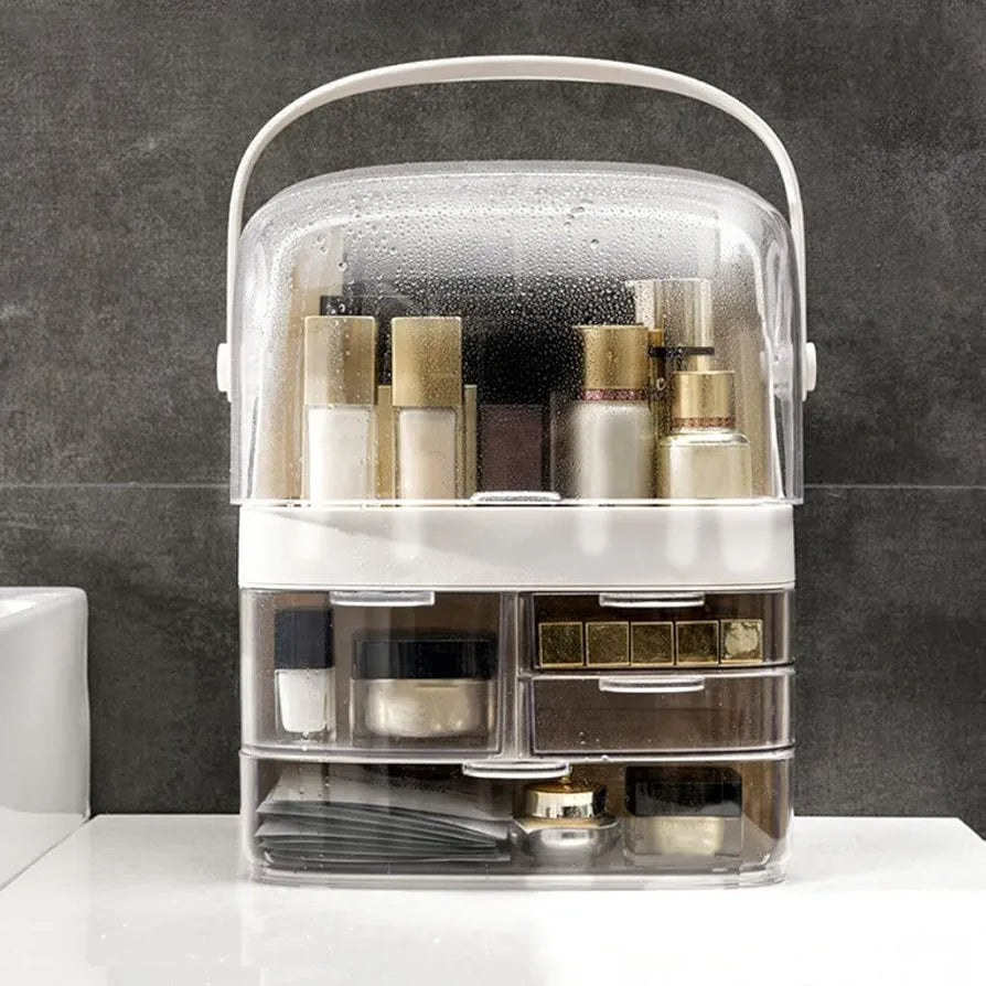 Transparent Cosmetics Storage Box Myle Cart