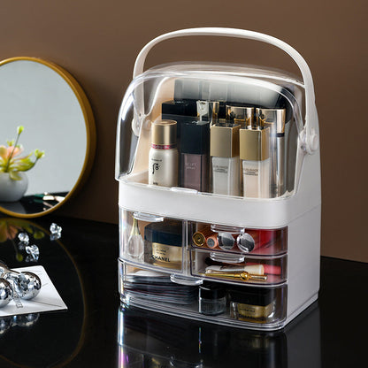 Transparent Cosmetics Storage Box Myle Cart