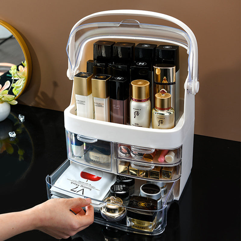 Transparent Cosmetics Storage Box Myle Cart
