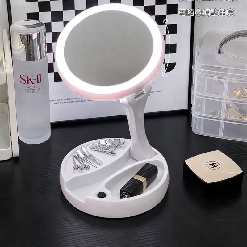 Magnifying Table Top Led Mirror