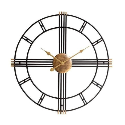 20" Metal Wall Clock - 1-Year Warranty