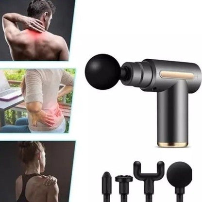 Rechargeable Deep Relief Massage Gun Full Body Pain Therapy for Men & Women