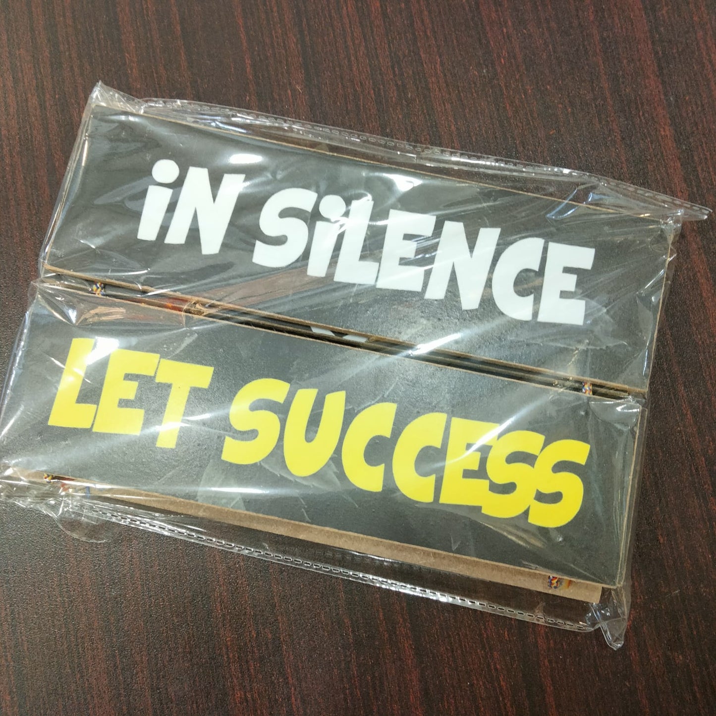 Work hard for success - motivational 6 step hanging - wall decoration quotes Myle Cart