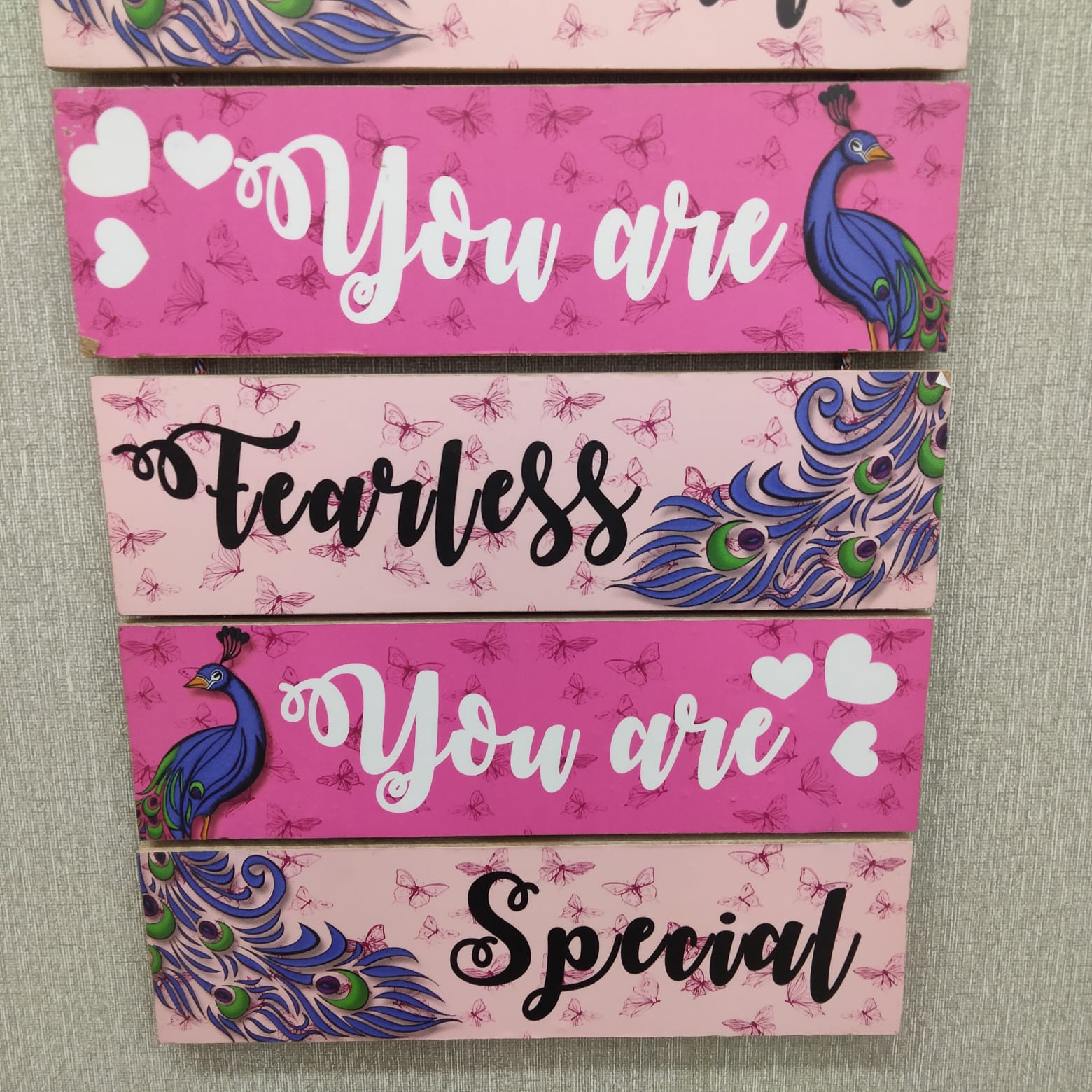 You are special wooden hanging - wall decoration hanging Myle Cart